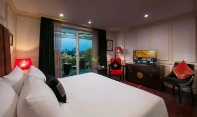 Suite met terras — Hanoi Grand Boutique Hotel and Spa
